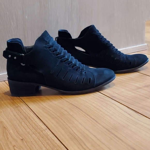 Sam Edelman Womens Pierson Ankle Cutout Bo… - Picture 3 of 10